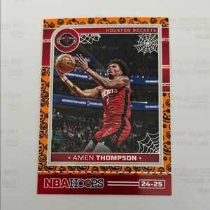 Amen Thompson Houston Rockets NBA Haunted Hoops Trading Card